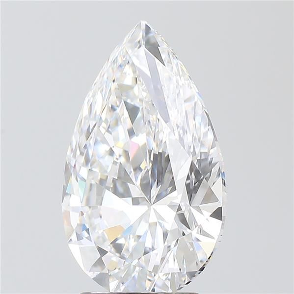 3.28 Carat PEAR D VVS2 EXCELLENT Lab Diamond