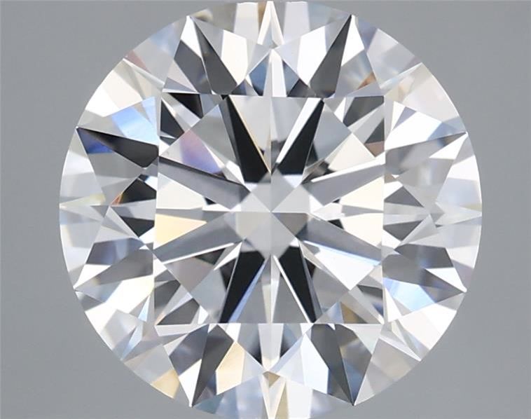 4.21 Carat ROUND E VVS2 IDEAL Lab Diamond