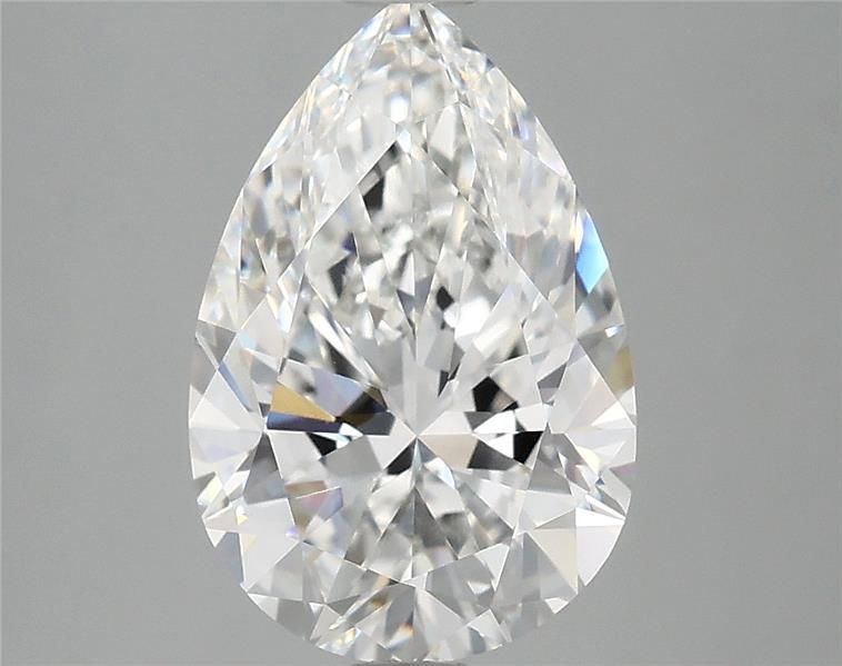 2.9 Carat PEAR E VVS2 EXCELLENT Lab Diamond