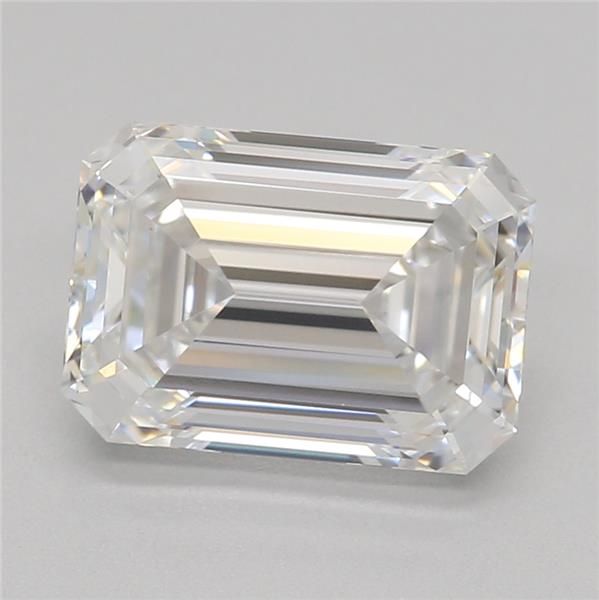 1.56 Carat EMERALD E VVS2 EXCELLENT Lab Diamond