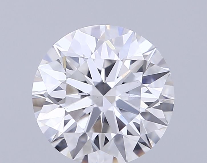0.56 Carat ROUND E VVS2 EXCELLENT Lab Diamond