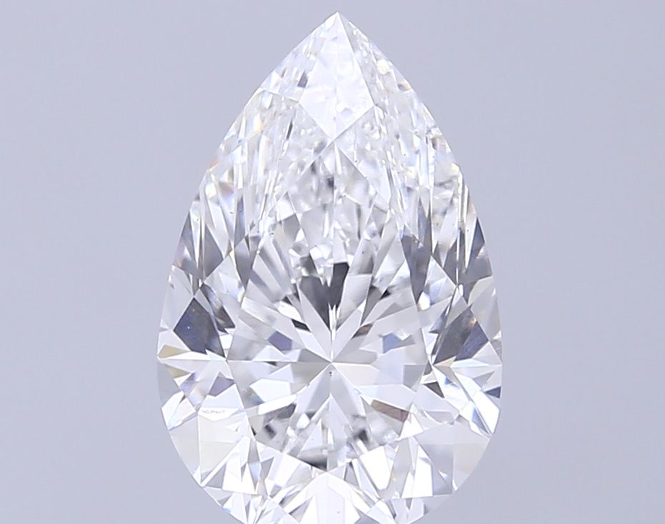4.02 Carat PEAR E VS2 EXCELLENT Lab Diamond