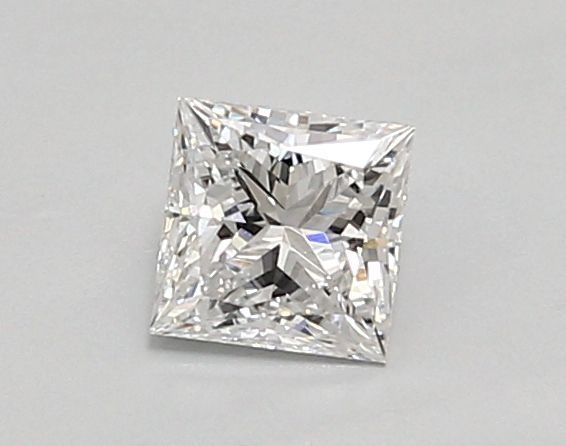 0.62 Carat PRINCESS D VVS2 EXCELLENT Lab Diamond
