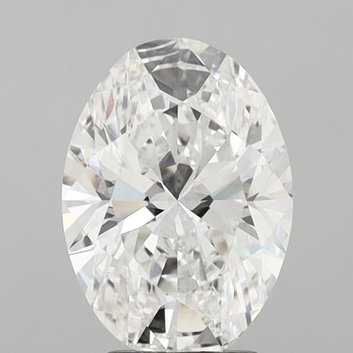 3 Carat OVAL E VVS2 EXCELLENT Lab Diamond
