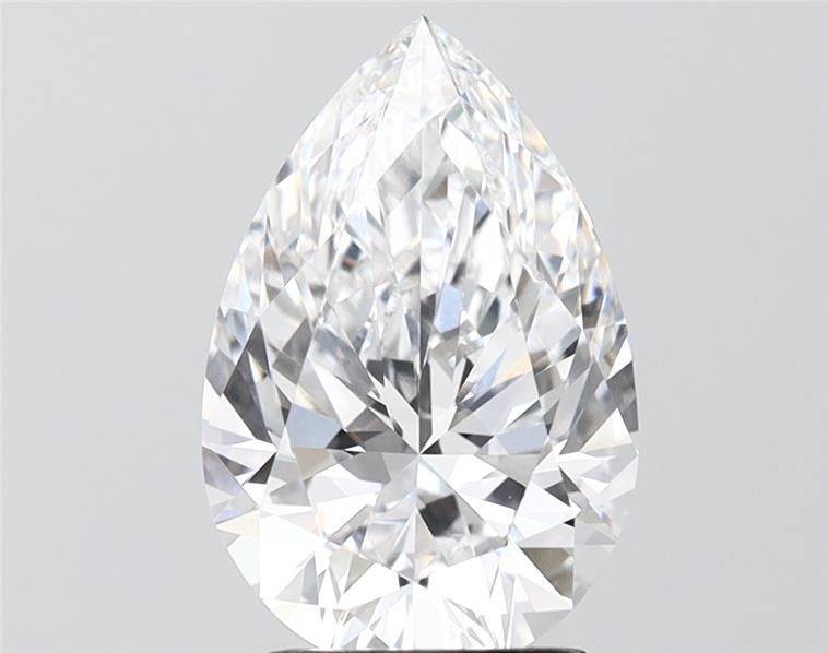 2.71 Carat PEAR D VVS1 EXCELLENT Lab Diamond