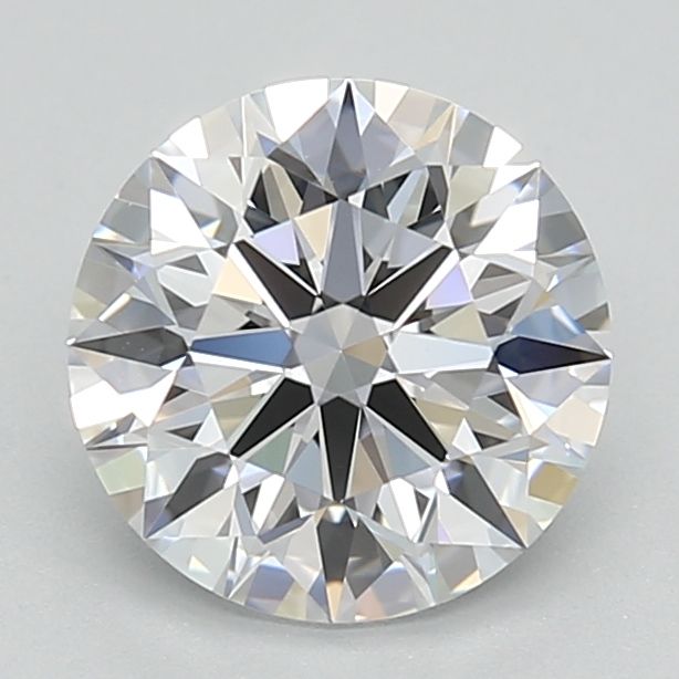1.58 Carat ROUND D VVS2 IDEAL Lab Diamond