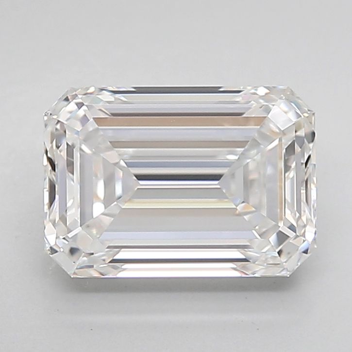 3.01 Carat EMERALD D VVS1 EXCELLENT Lab Diamond
