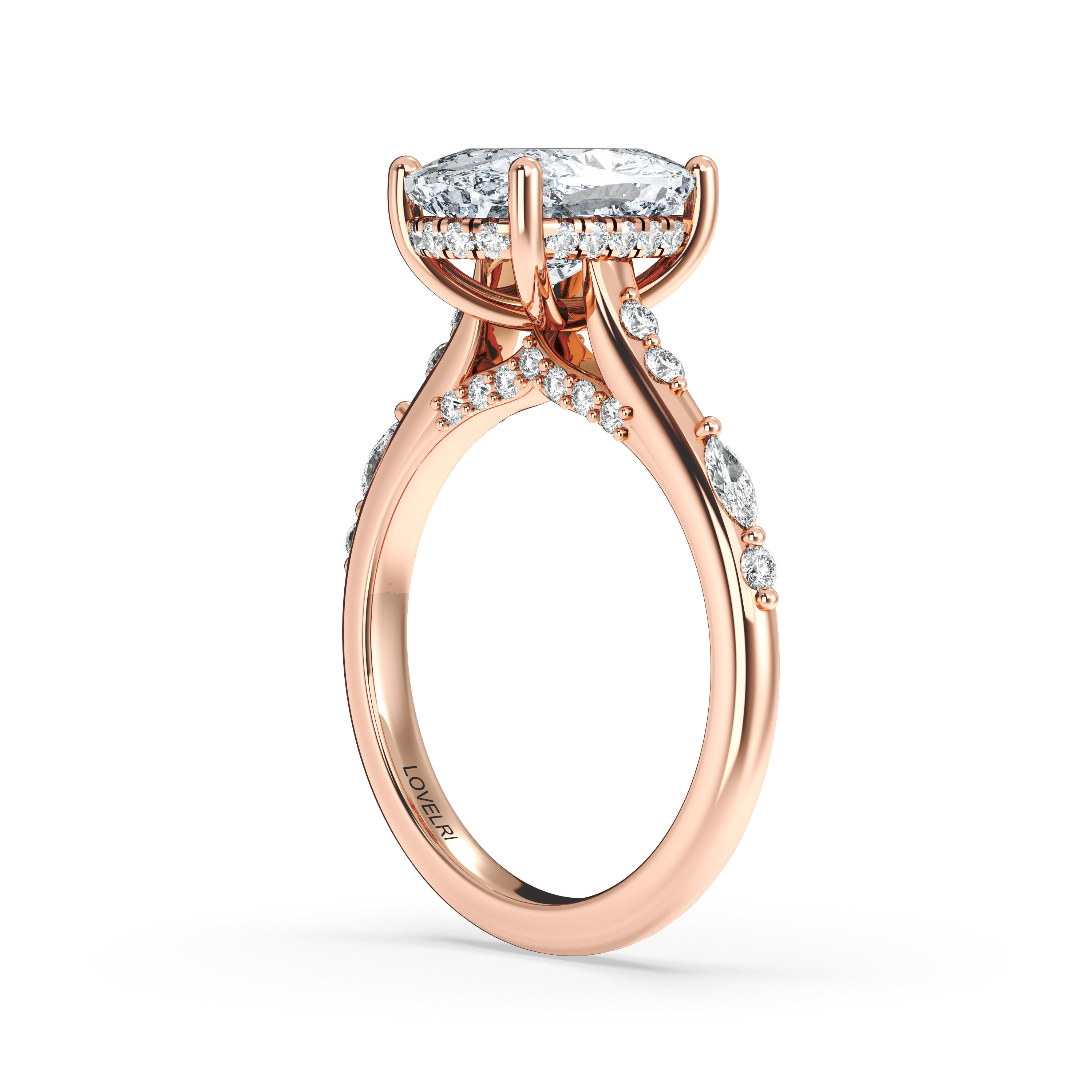 Sicily Ring - Cushion