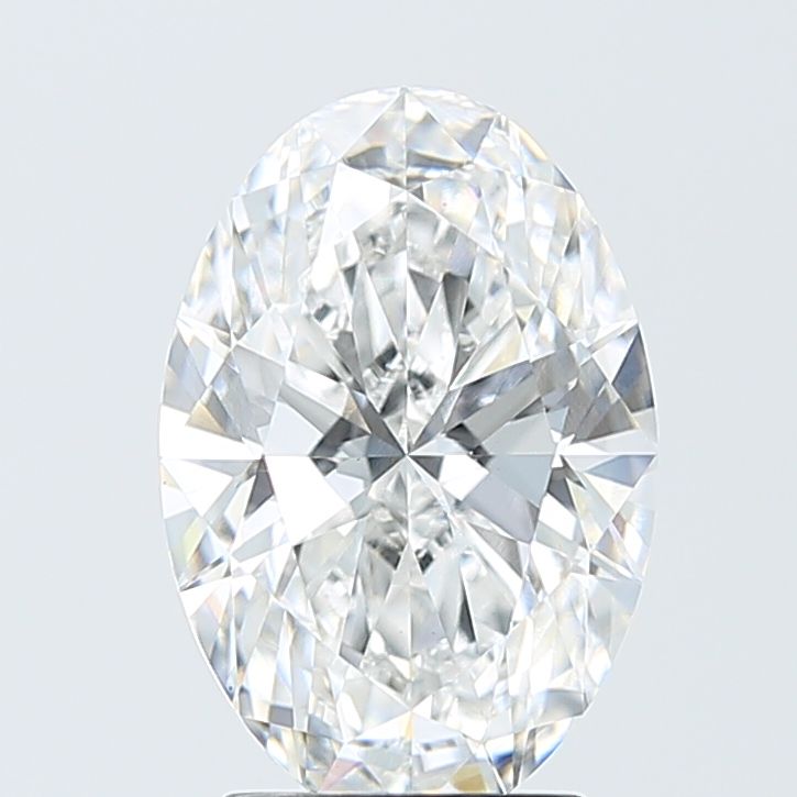 3.03 Carat OVAL D VVS2 EXCELLENT Lab Diamond