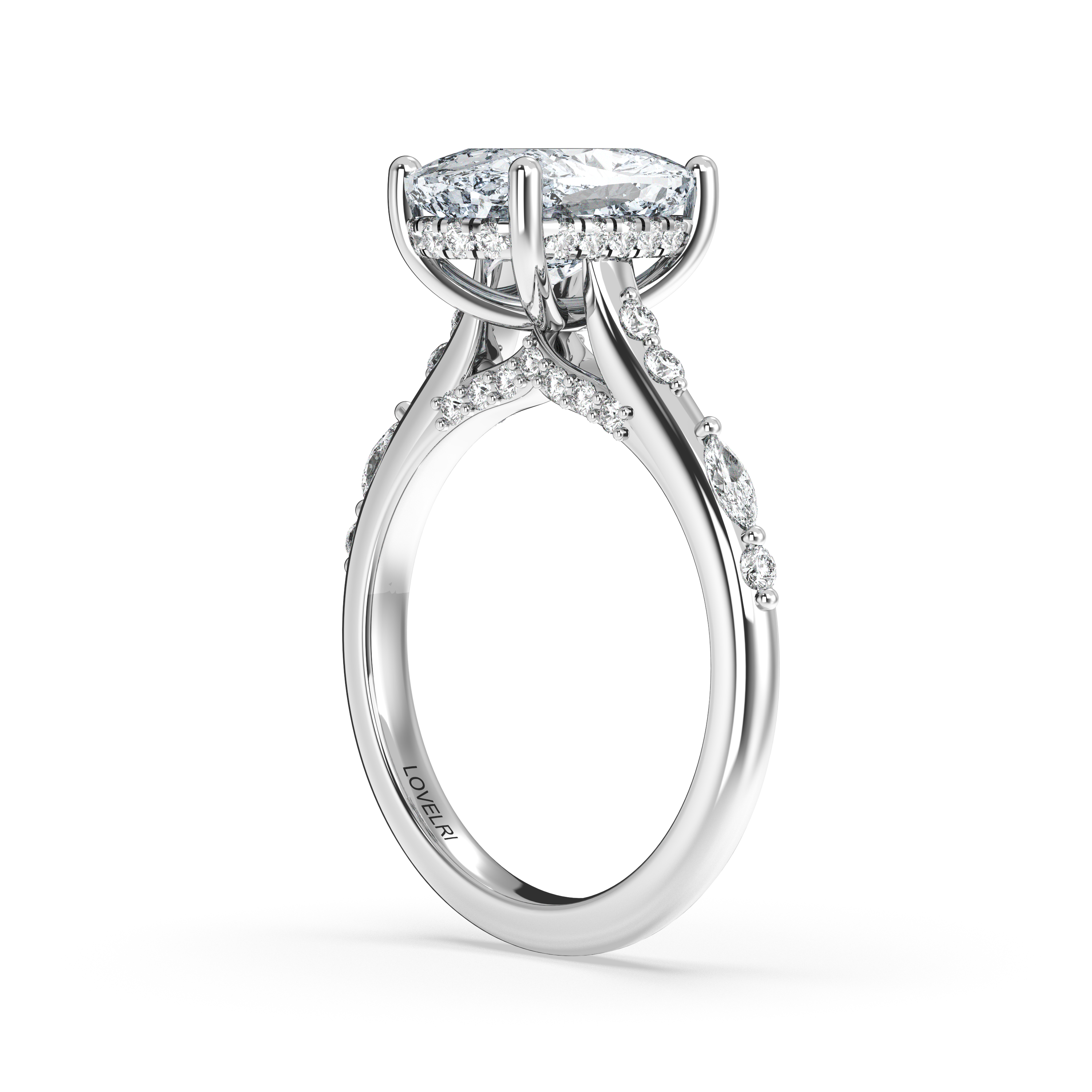 Sicily Ring - Cushion