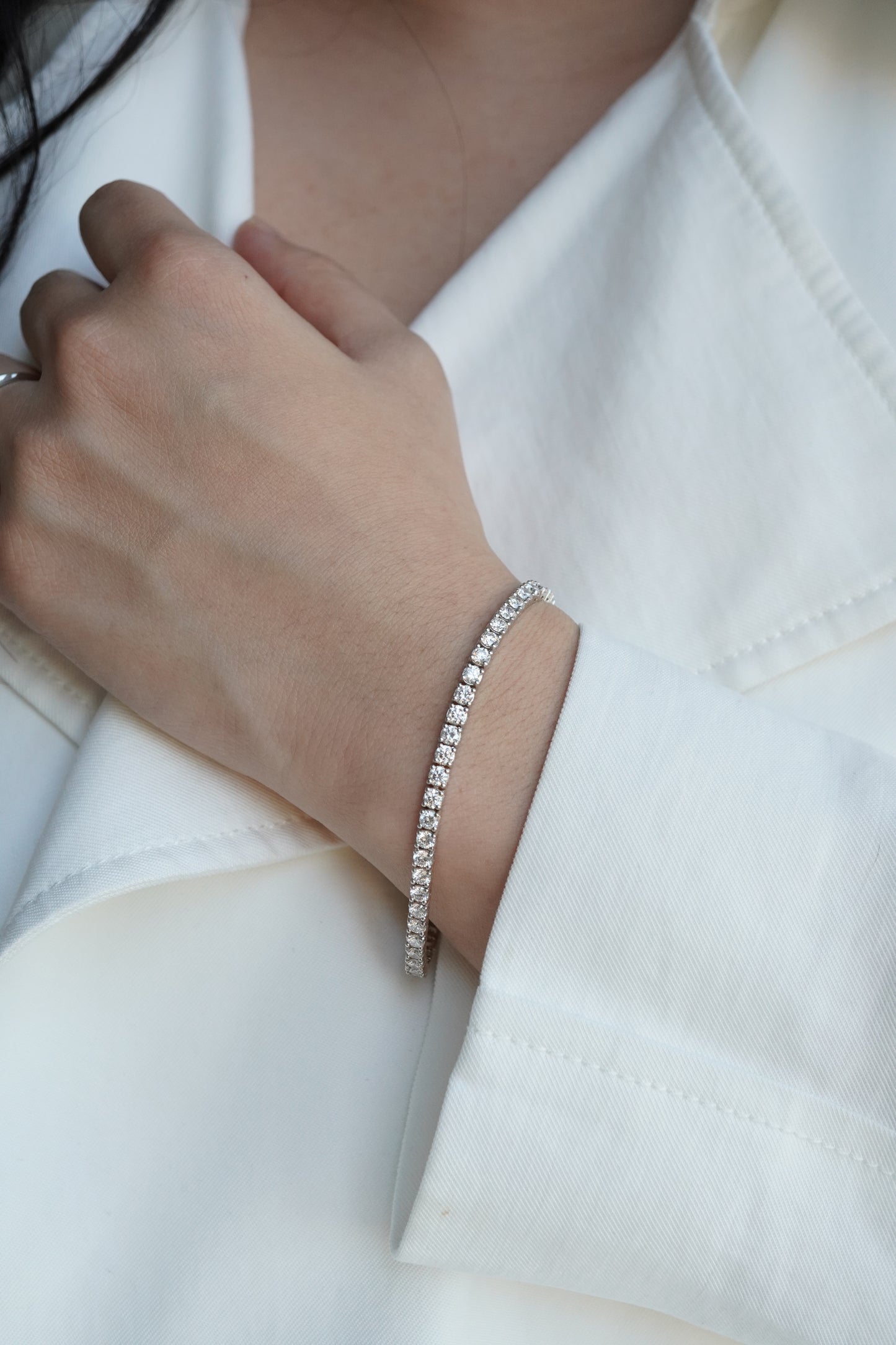 Diamond Tennis Bracelet - 5 Carats (Colorless, VS+ Clarity)