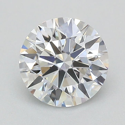 0.61 Carat ROUND D VVS2 IDEAL Lab Diamond