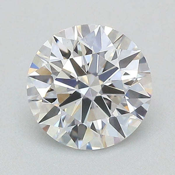0.61 Carat ROUND D VVS2 IDEAL Lab Diamond