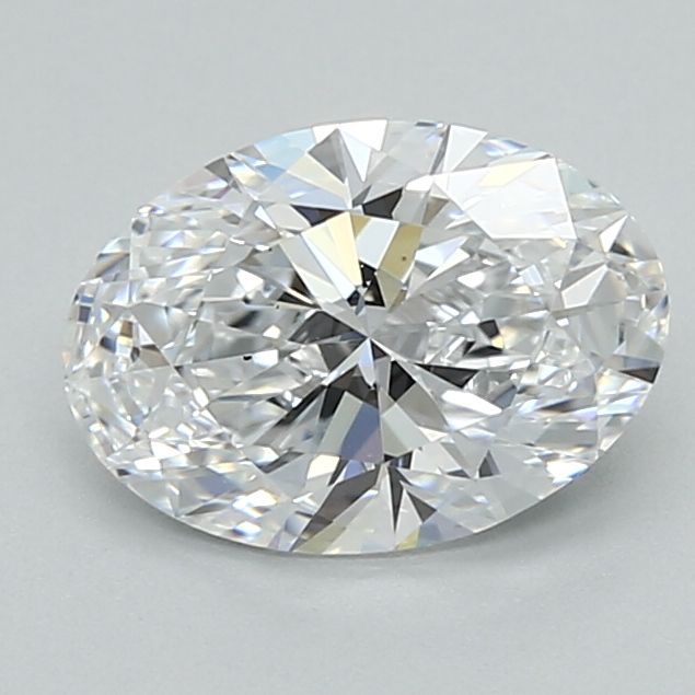 1.54 Carat OVAL D VVS2 EXCELLENT Lab Diamond