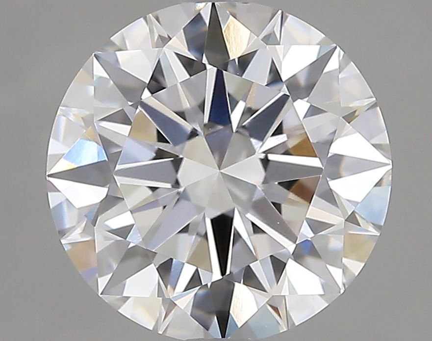 3.08 Carat ROUND E VVS1 EXCELLENT Lab Diamond