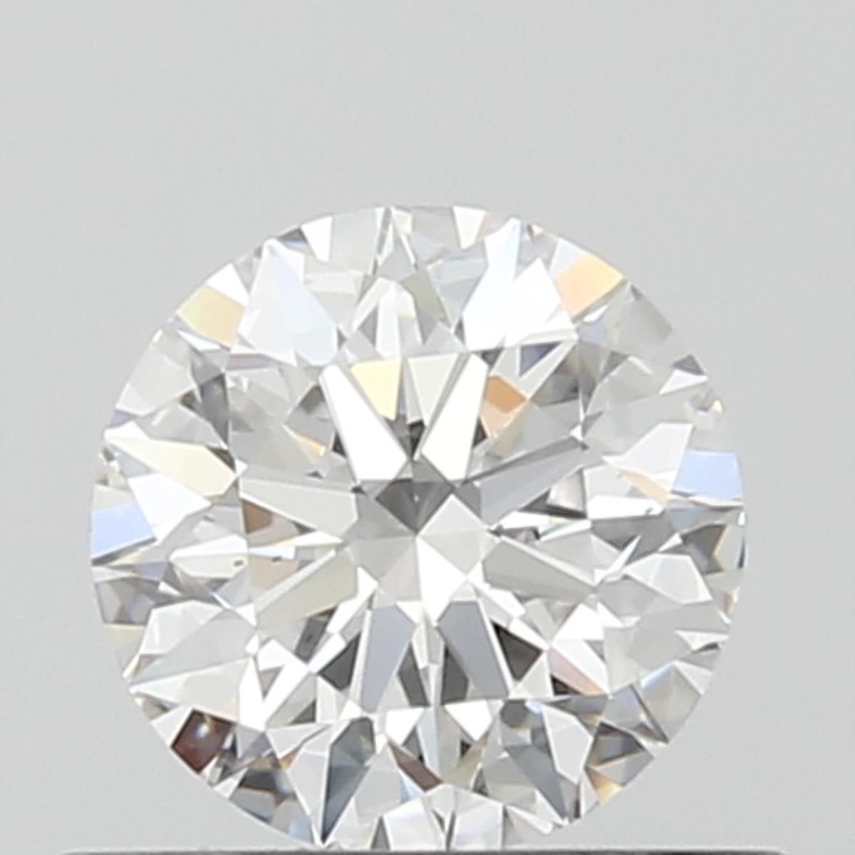 0.55 Carat ROUND D VS2 IDEAL Lab Diamond