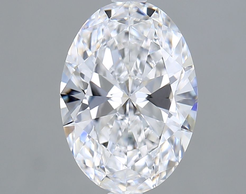 2 Carat OVAL D VVS2 EXCELLENT Lab Diamond