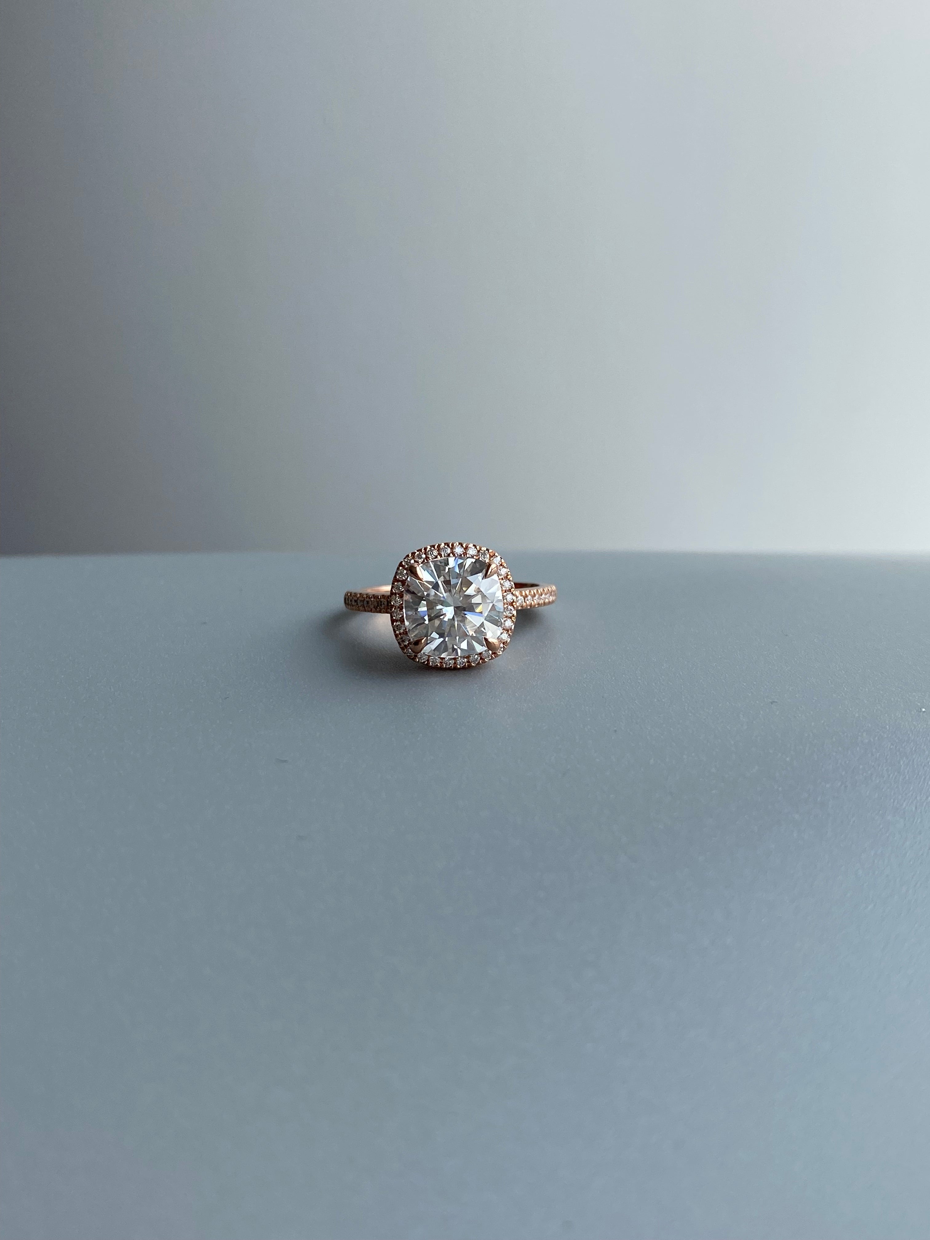 Biger Look Rings Ways to Make Your Engagement Ring Look Bigger - Lovelri Engagements