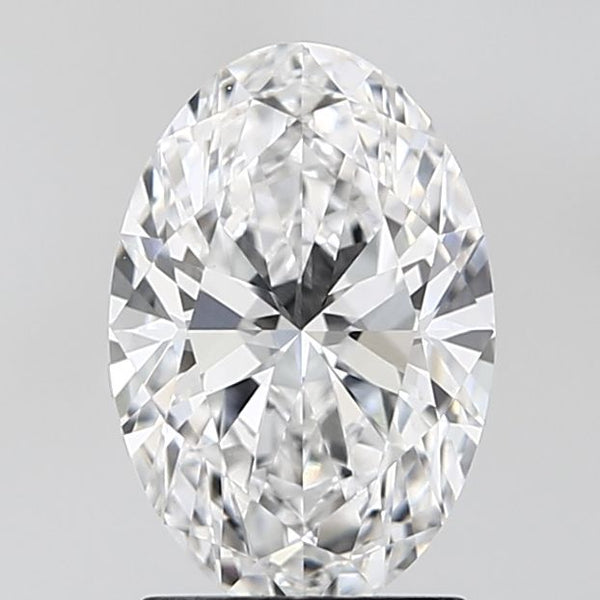 2.06 Carat OVAL D VVS2 EXCELLENT Lab Diamond