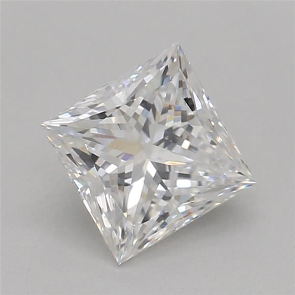 0.53 Carat PRINCESS E VVS2 EXCELLENT Lab Diamond