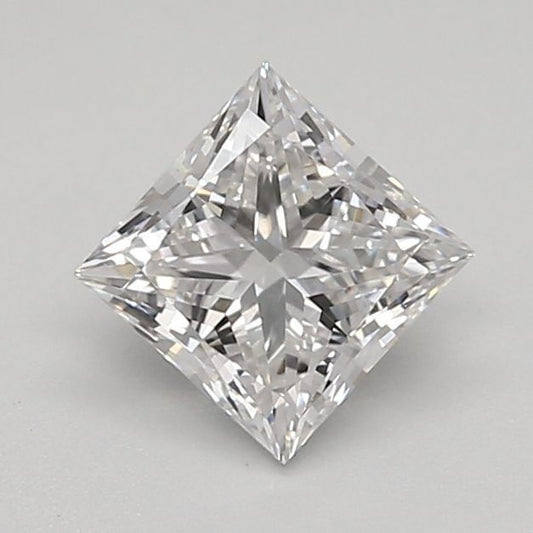 0.76 Carat PRINCESS E VVS2 EXCELLENT Lab Diamond