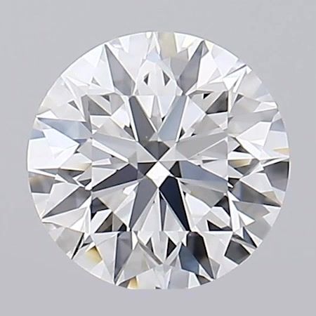 0.92 Carat ROUND E VVS2 IDEAL Lab Diamond