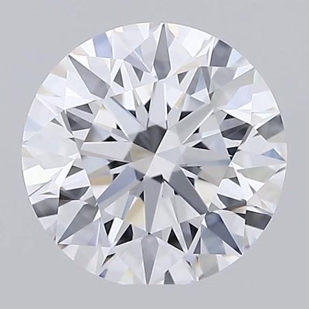0.7 Carat ROUND D VVS1 IDEAL Lab Diamond