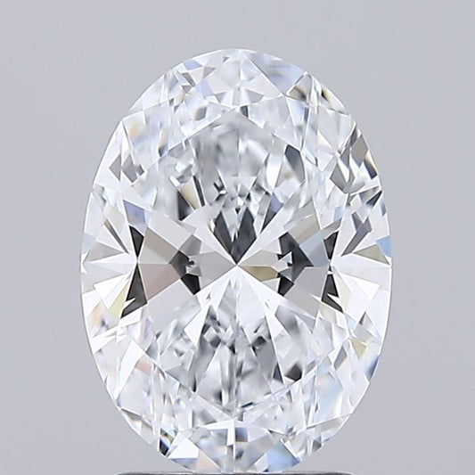 2.04 Carat OVAL E IF EXCELLENT Lab Diamond