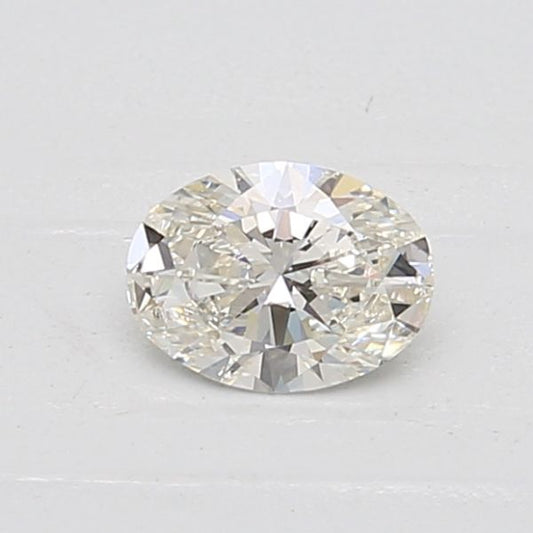 0.52 Carat OVAL H VS2 EXCELLENT Lab Diamond