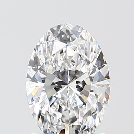 1.52 Carat OVAL D VS2 EXCELLENT Lab Diamond