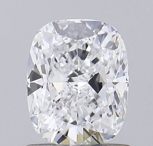 0.94 Carat CUSHION BRILLIANT D VVS1 EXCELLENT Lab Diamond