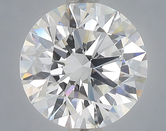 2 Carat ROUND D VVS2 IDEAL Lab Diamond