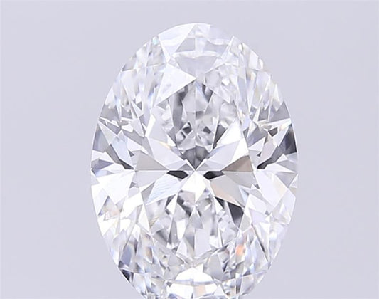 3.5 Carat OVAL D VVS2 EXCELLENT Lab Diamond
