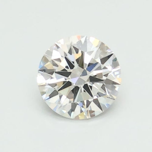 0.59 Carat ROUND E VVS2 IDEAL Lab Diamond