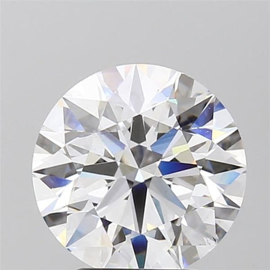 3 Carat ROUND E VVS2 IDEAL Lab Diamond