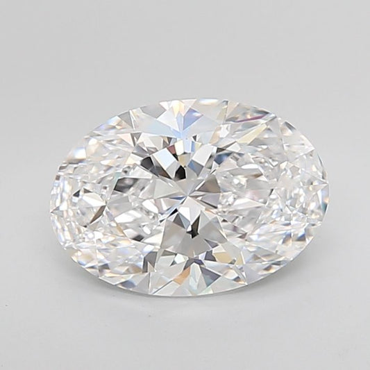 3.51 Carat OVAL D VVS1 EXCELLENT Lab Diamond