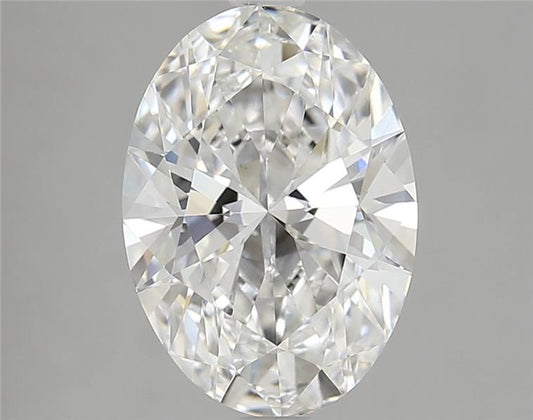 3.03 Carat OVAL E VVS2 EXCELLENT Lab Diamond