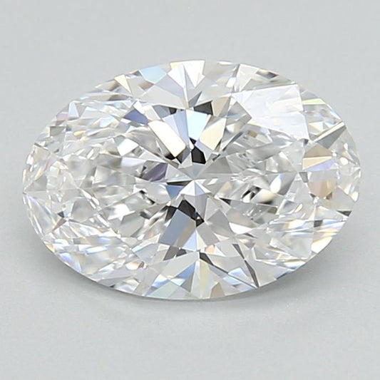 1.56 Carat OVAL D VVS2 EXCELLENT Lab Diamond