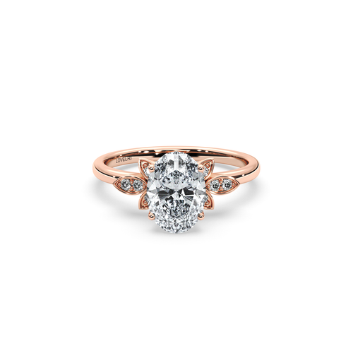 Nara Ring - Lovelri Lab Diamond & Moissanite Engagement Rings