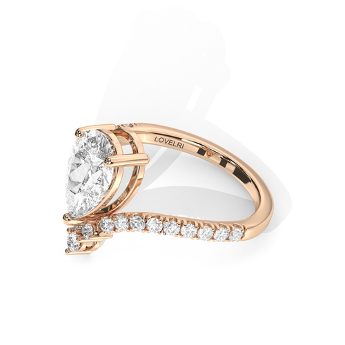 England Ring - Lovelri Lab Diamond & Moissanite Engagement Rings