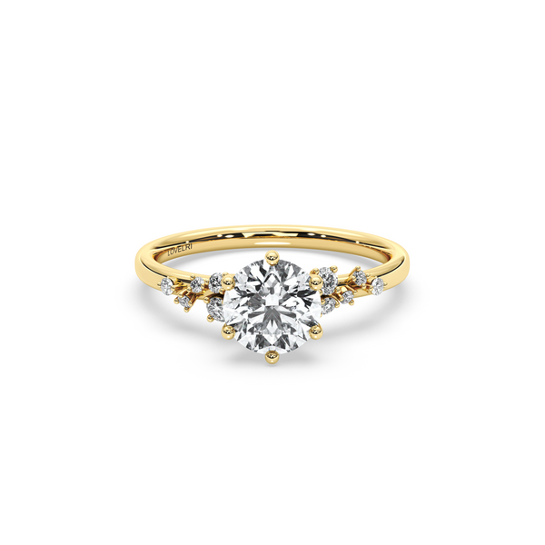 Dolomites Ring - Lovelri Lab Diamond & Moissanite Engagement Rings