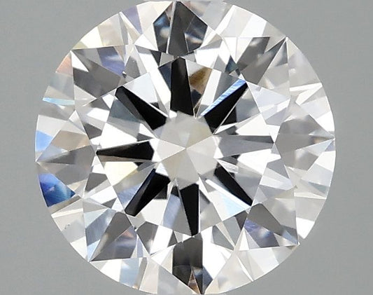 2.1 Carat ROUND E VVS2 IDEAL Lab Diamond