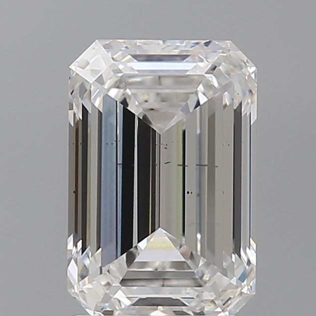 2.5 Carat EMERALD E VS2 EXCELLENT Lab Diamond