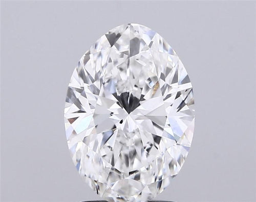2.51 Carat OVAL E VVS2 EXCELLENT Lab Diamond