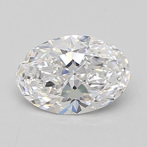 0.54 Carat OVAL D VVS1 EXCELLENT Lab Diamond