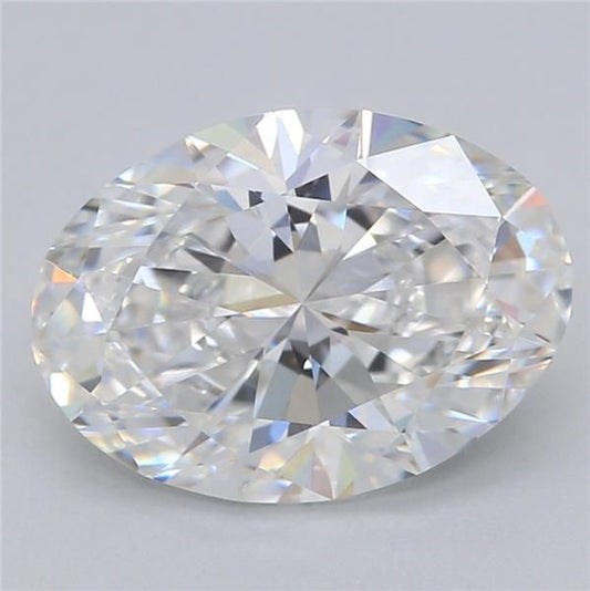 1.57 Carat OVAL E VVS2 EXCELLENT Lab Diamond