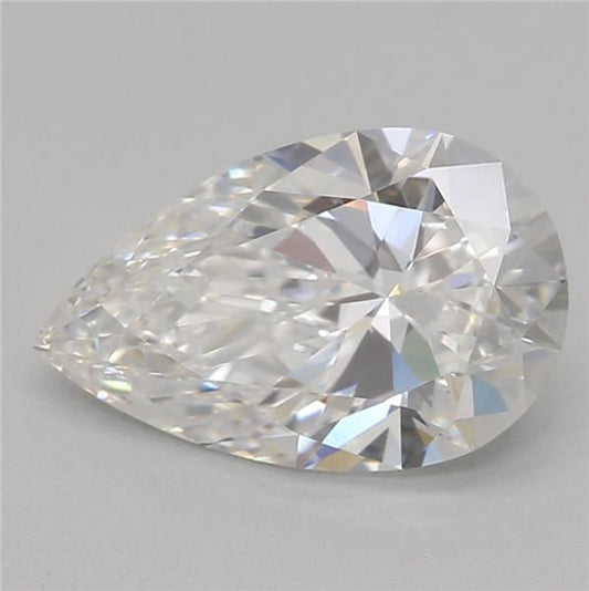 1.04 Carat PEAR E VVS2 EXCELLENT Lab Diamond