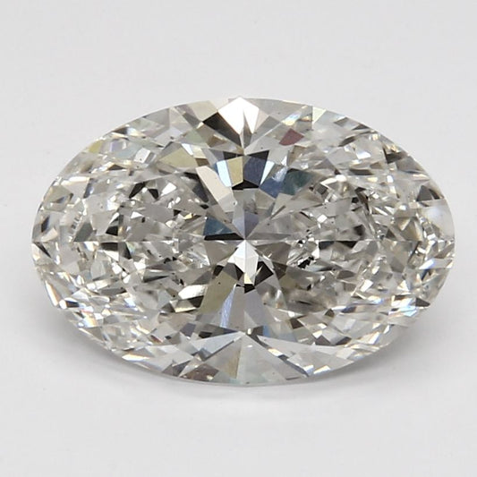 3.58 Carat OVAL H VS2 EXCELLENT Lab Diamond