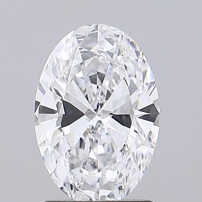 1.47 Carat OVAL D VVS1 EXCELLENT Lab Diamond