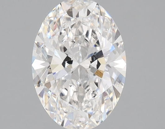 0.99 Carat OVAL D VVS1 EXCELLENT Lab Diamond